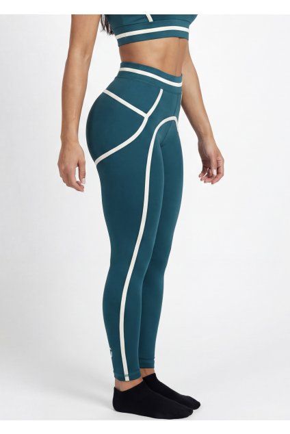 Dynamis legíny tmavě zelená