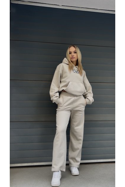 AURA tracksuit komplet béžová