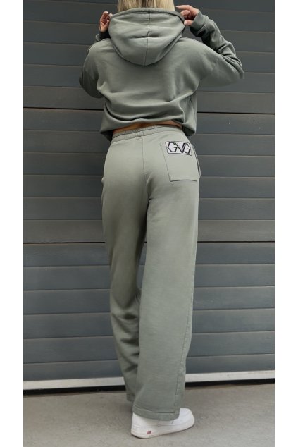 AURA Track Sweatpants Khaki tepláky