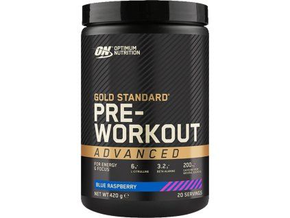 ON pre workout advanced blue raspberry 420g