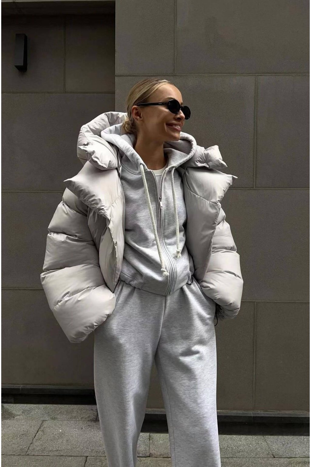 Dámská Bunda Nessa Grey