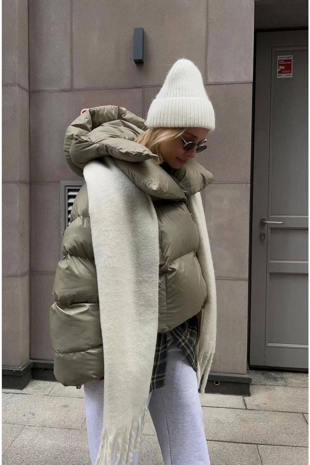 Dámská Bunda Nessa Khaki