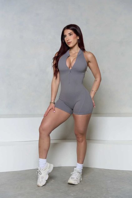 Dámský overal Boost Short Grey