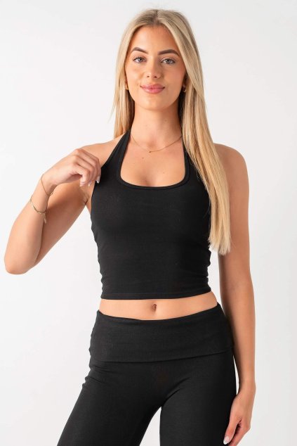 Dámský top Cotton Black