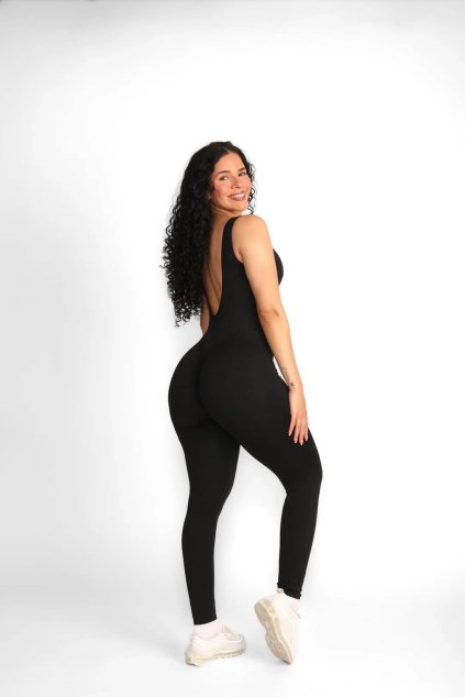 Dámský overal Ayla Long Black