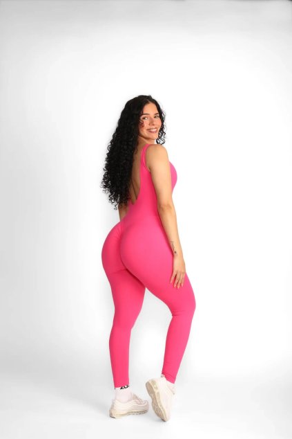 Dámský overal Ayla Long Pink