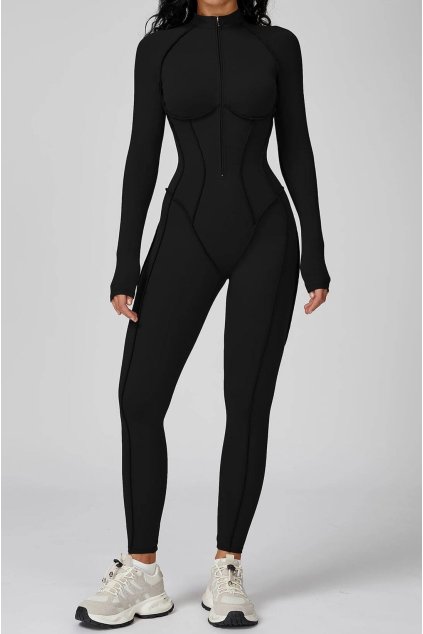 Dámský overal Nia Zip Black