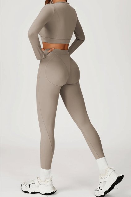 Dámské sportovní legíny Mellow Taupe