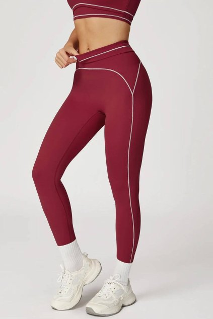 Dámské sportovní legíny Conquer Red