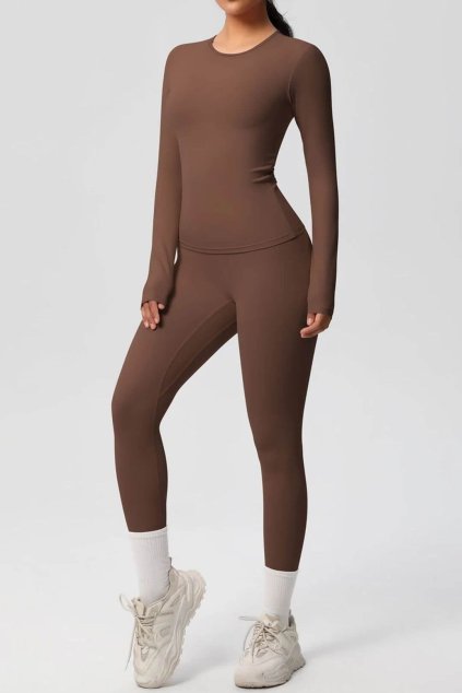 Dámský set Linen Brown