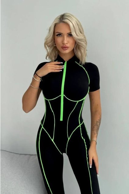 Dámský overal Neon Seam Green