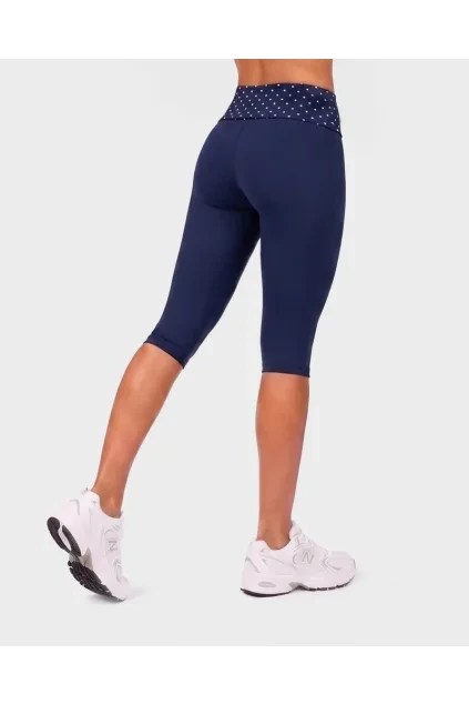 Dámské capri legíny Dots Navy