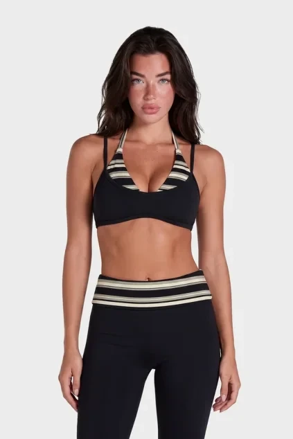 Dámská podprsenka Stripe Black
