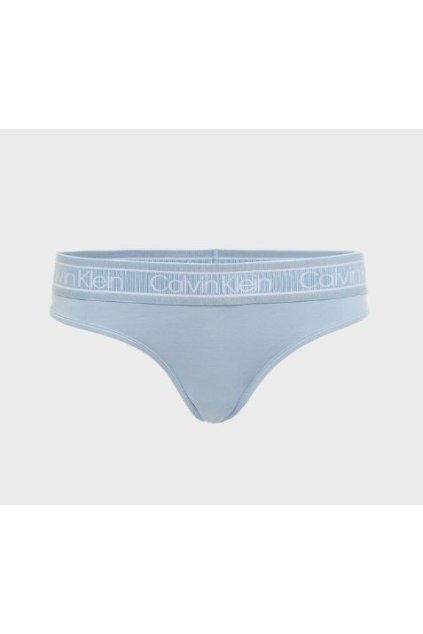 Calvin Klein Tanga Bledě Modrá