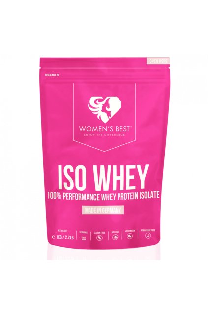 Women´s best Iso Whey Protein 1000g