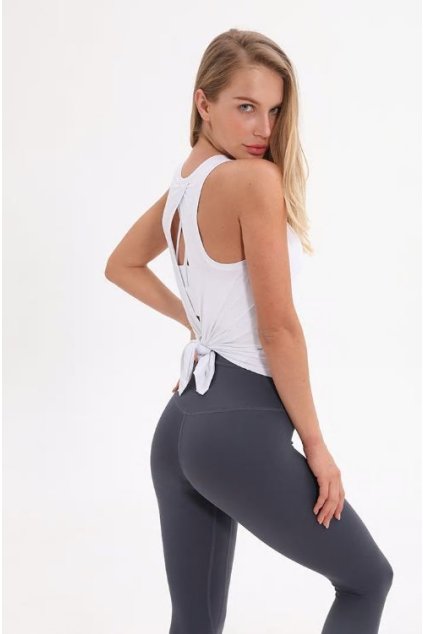 Dámský top Bow White