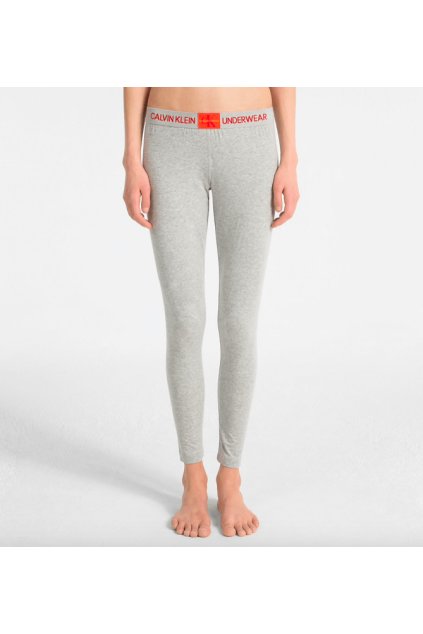 Calvin Klein Legíny Monogram Šedé