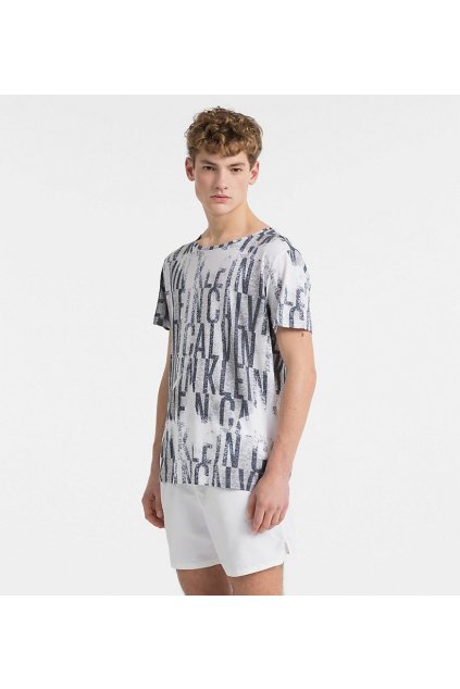Calvin Klein Pánské Tričko Logo Intense Power