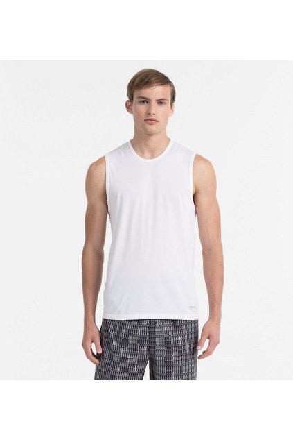 Calvin Klein Pánské Tílko Bílé