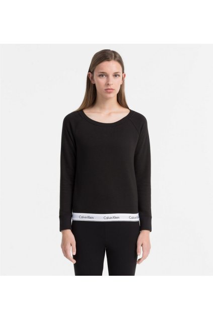Calvin Klein Mikina Černá