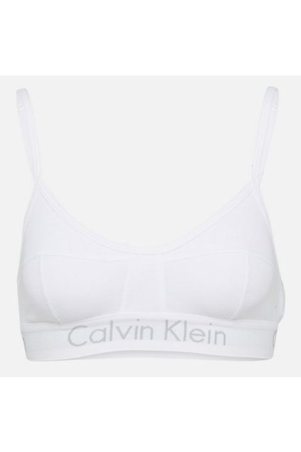 Calvin Klein podprsenka Bralette Body Bílá