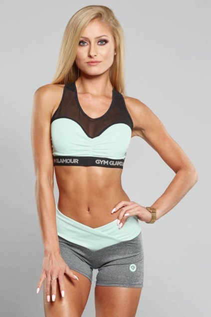 Kraťásky Gym Glamour Grey & Sea