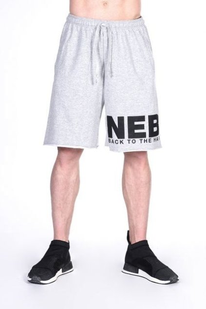 Nebbia Kraťasy 343 Pánské Šedé