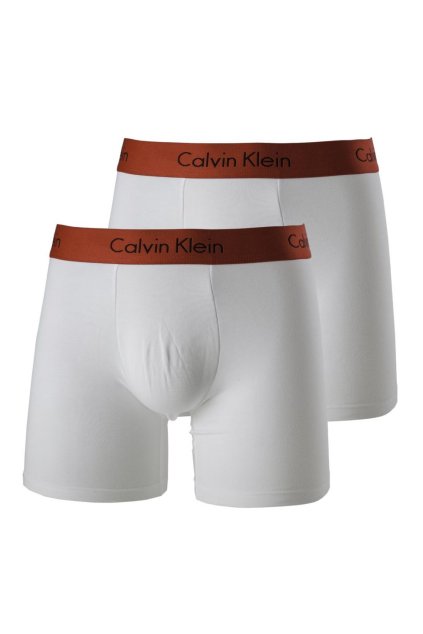 Calvin Klein 2Pack Boxerky Red&White Dlouhé
