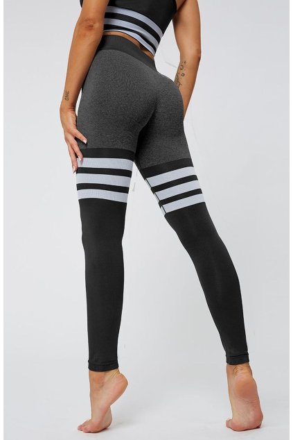 Dámské legíny Seamless High Sock Černé
