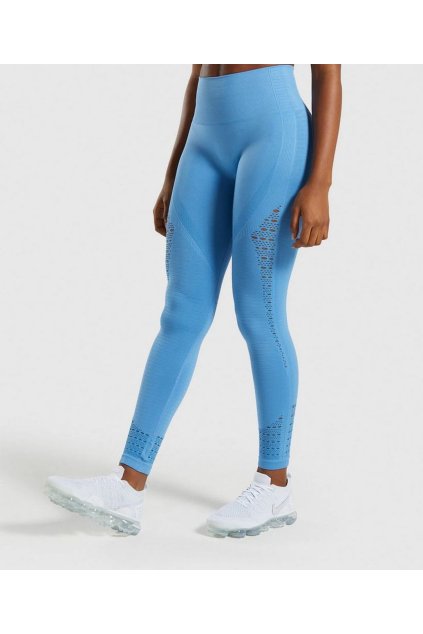 Dámské legíny Eyelet Knit Blue