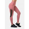 Legíny Nebbia Mesh s vysokým pasem Růžové