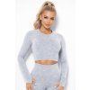 Dámský sportovní top Flex It Light Grey