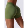 Dámské kraťásky V-Scrunch Bum Khaki