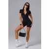 Dámský overal Short Fitted Black