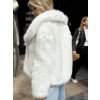 Luxe Faux Fur kožešinový kabátek Moonlight