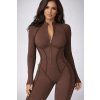 Dámský overal Nia Zip Brown