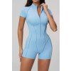 Dámský overal Nia Zip Short Blue