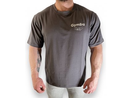 Fitness Oversize tričko šedé