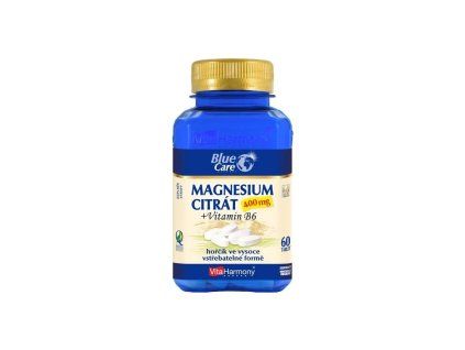 Magnesium citrát 400 mg + Vitamin B6 - 60 tablet