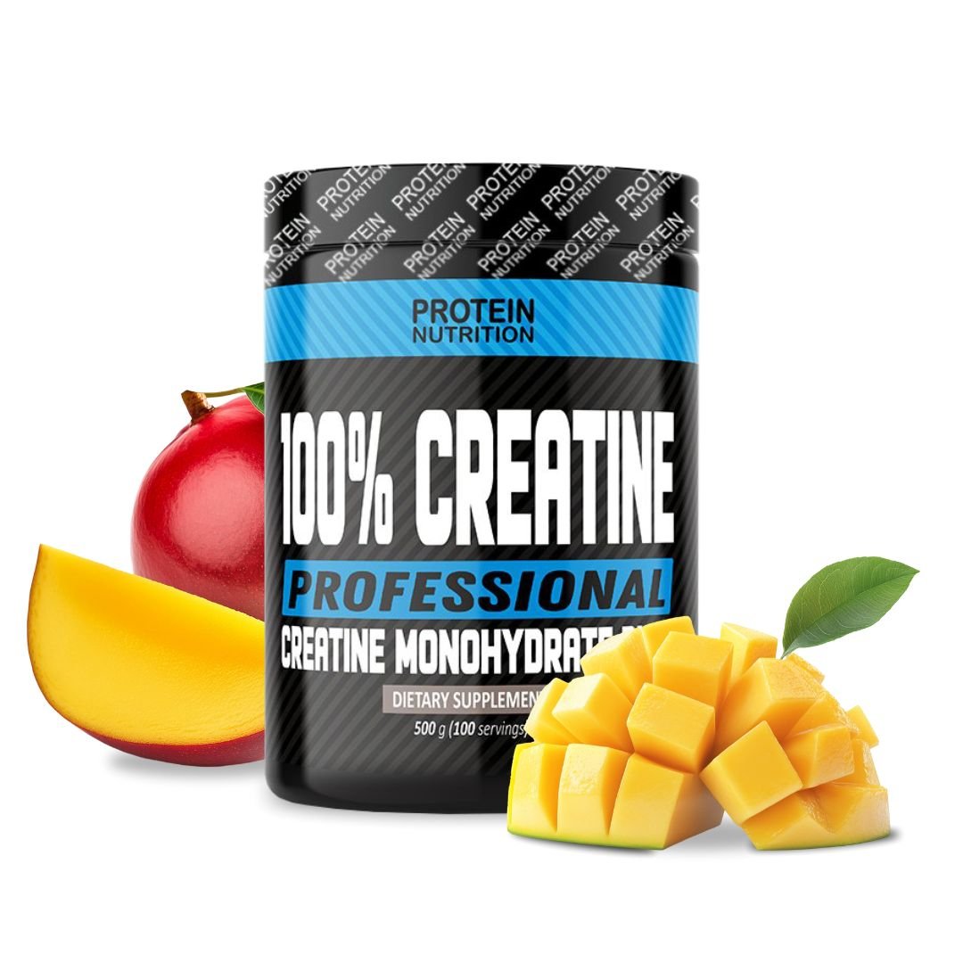 PROTEIN NUTRITION 100% Creatine Professional - 500g PŘÍCHUŤ: MANGO, BALENÍ: 500g