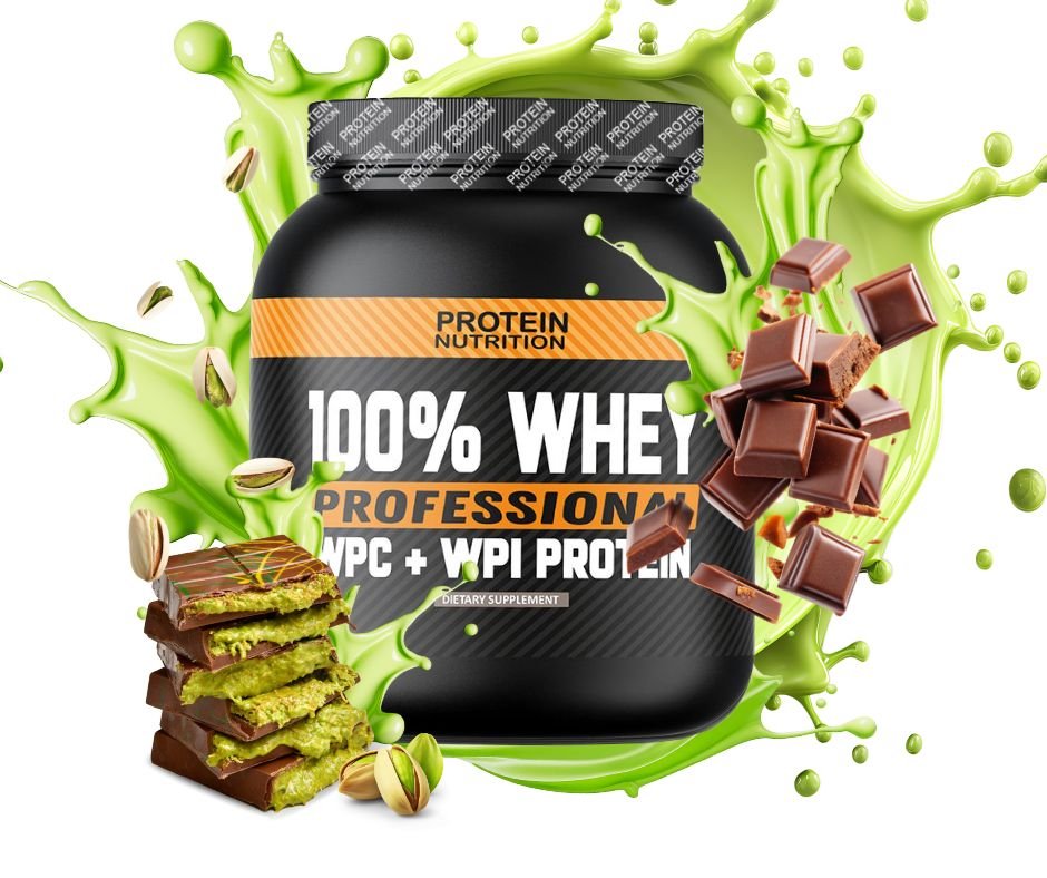 PROTEIN NUTRITION 100% Whey Professional - syrovátkový protein PŘÍCHUŤ: DUBAI CHOCO, BALENÍ: 1000g