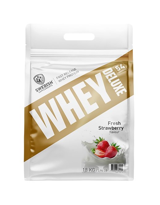 SWEDISH SUPPLEMENTS Whey Protein Deluxe - 900g PŘÍCHUŤ: ČOKOLÁDA, BALENÍ: 900g