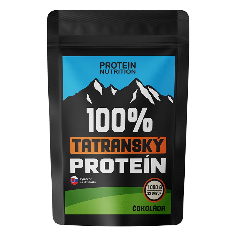 PROTEIN NUTRITION 100% Tatranský Protein - 1000g PŘÍCHUŤ: VANILKA