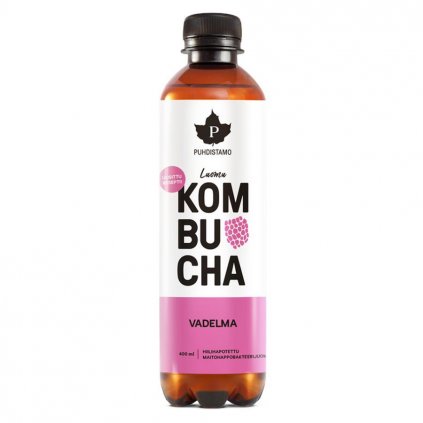 Puhdistamo BIO Kombucha - malina 400 ml