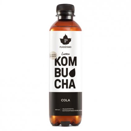 Puhdistamo BIO Kombucha - cola 400 ml