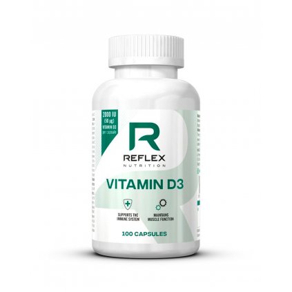Reflex Vitamin D3 100 kapslí 2000IU