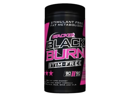 Stacker2 Black Burn Stim Free 90caps