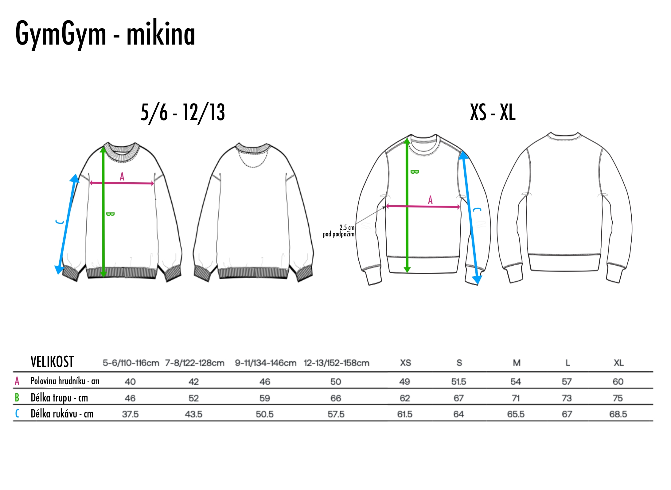 gymgym-mikina