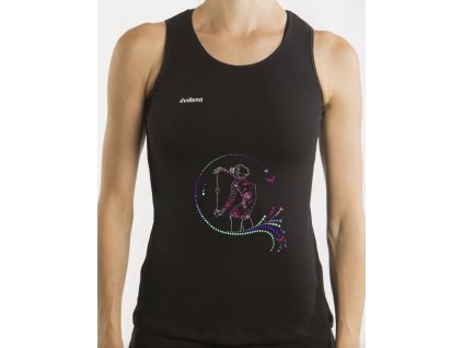 DVILLENA tílko s růžovými kužely