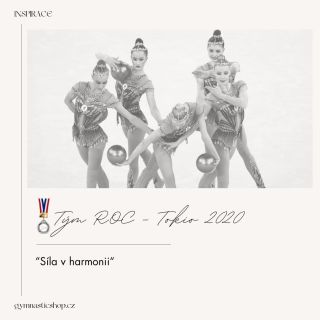 ✨ ROC (Ruský olympijský výbor) rytmické gymnastky - Tokio 2020 🥈 ✨ Na Olympiádě v Tokiu 2020 zářilo pět statečných...